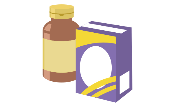 デザインしたパッケージのイラスト